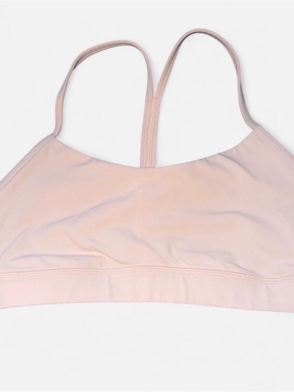 lululemon athletica Light Blush Strappy Sports Bra
